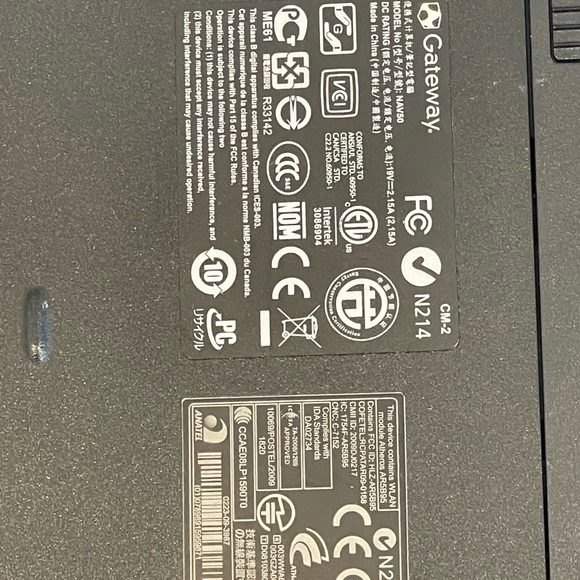 Mini gateway laptop - Picture 6 of 11